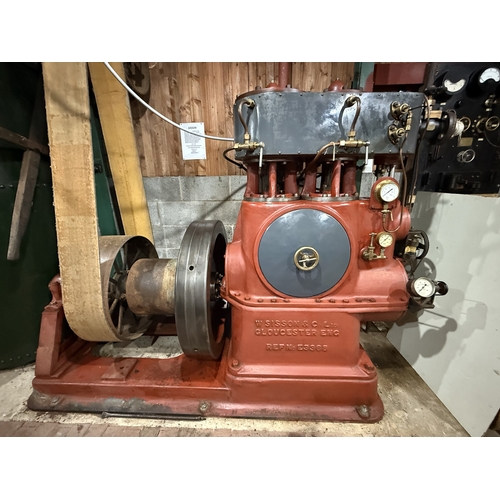 Sisson steam engine. Built in 1934 by Sissons of Gloucester for the ...