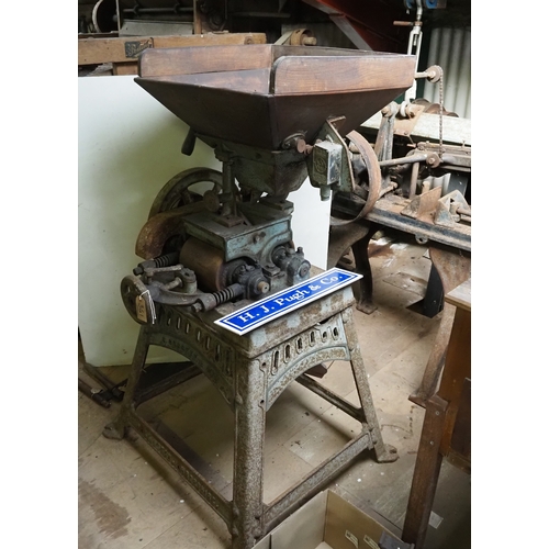 Early Corbett corn roller mill