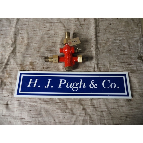 Buffalo steam water injector ½