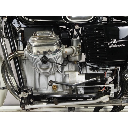 Moto Guzzi V750 Ambassador motorcycle. 1970. 750cc Frame No. 18292 ...