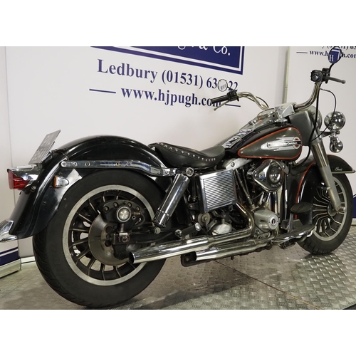 HARLEY DAVIDSON ハーレー　FLH80 3.5ガロンタンク 3.5ガロンタンクとボブフェンダーと諸々（ハーレーダビッドソン FLH