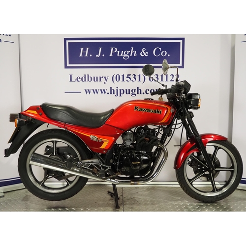Kawasaki Z250 Scorpion motorcycle. 1984. 248cc Runs and