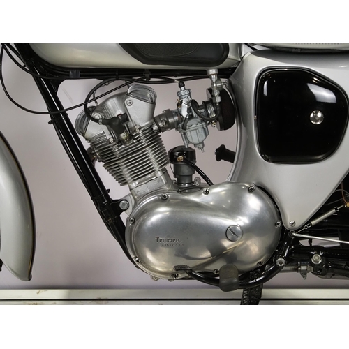Triumph Tiger Cub motorcycle. 1958. 200cc Frame No. T43914 Engine No ...