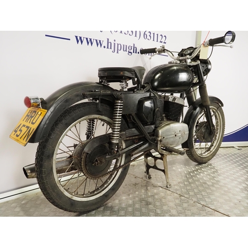 CZ175 motorcycle . 1975. 172cc Frame No. 001057 Engine No