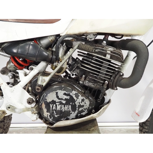 Yamaha TY250 trials motorcycle. 250cc Engine No. 59N-000829 Engine