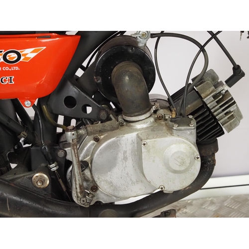 Suzuki TS50 motorcycle. 1970. 49cc Frame No. TS50-16886