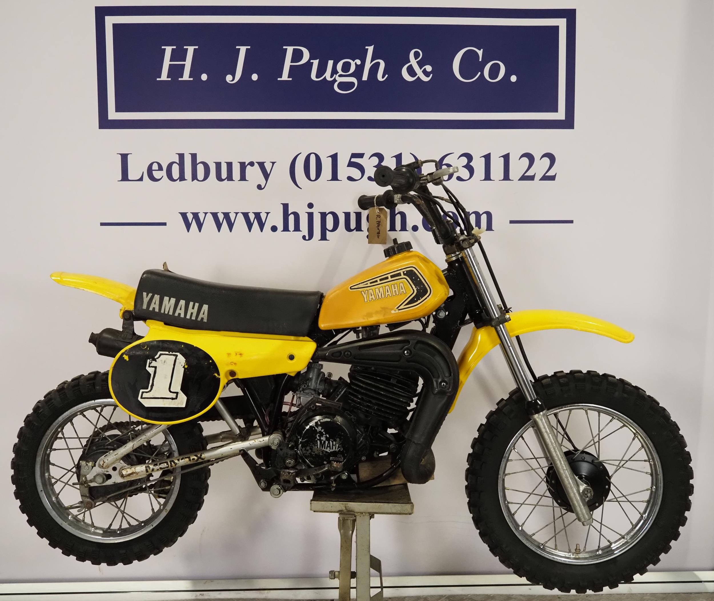 Yamaha YZ60 juniors motocross bike. 58cc. Frame No. 4V0-003591