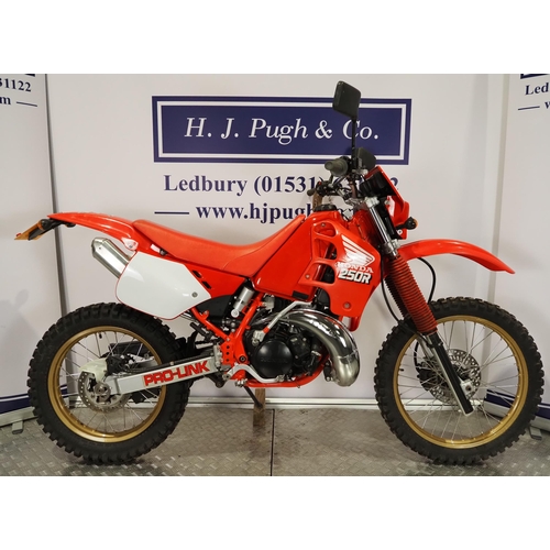 Honda CRM250 MK 1 motorcycle. 1989. 246cc Frame No. MD241004835