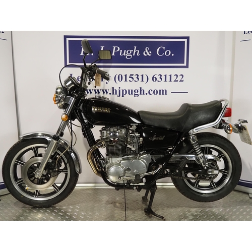 Yamaha XS650 Special SE motorcycle. 1981. 649cc. Last ridden