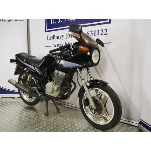 Honda CBX125F motorcycle. 2005. 125cc Frame No. JC11-1300708