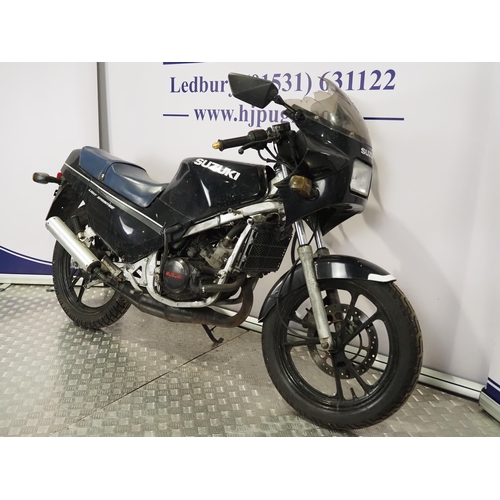 Suzuki RG125 Gamma-1 motorcycle project. 1995 Frame No