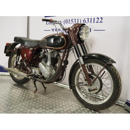 BSA B33 motorcycle. 500cc Frame No. CB31 10964 Engine No. DBD32 GS4176 ...