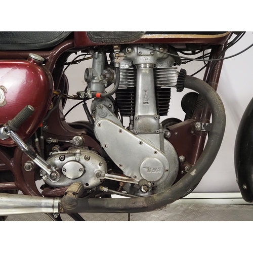 BSA B31 motorcycle. 348cc Frame No. CB31 10964 Engine No. DBD32 GS4176 ...
