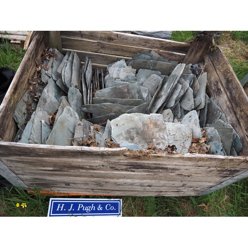 Pallet of slate