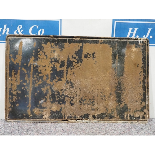 1054 - Enamel sign - Power Commercial 36