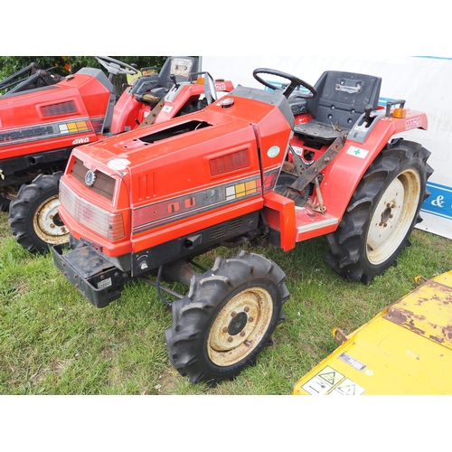 1711 - Mitsubishi MT20 4wd compact tractor. Key in office
