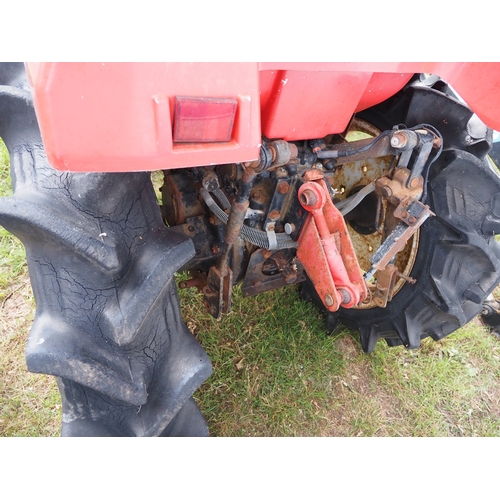 1712 - Mitsubishi MT20 4wd compact tractor. Key in office