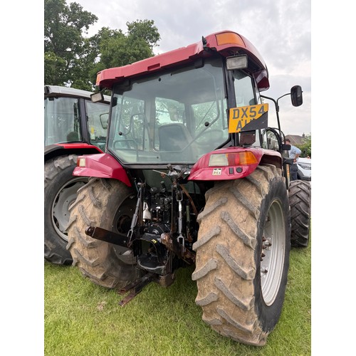 1758 - Case JX100U tractor, Malifaux MX80 loader. Key in office