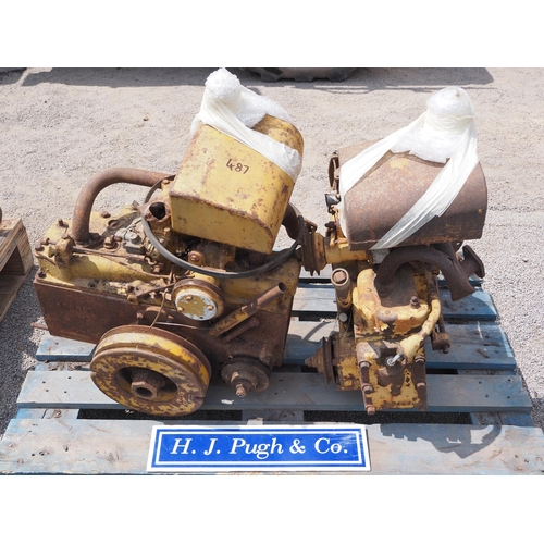 Caterpillar Donkey engines for spares or repairs