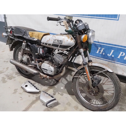Yamaha 125 restoration project, 1979 Frame No. 2A0-102216 Engine No ...
