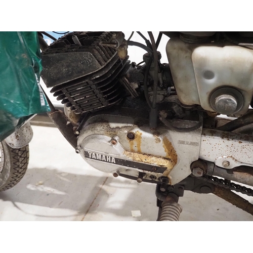 Yamaha 125 restoration project, 1979 Frame No. 2A0-102216 Engine No ...