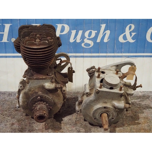 BSA C10 and C11 engine parts