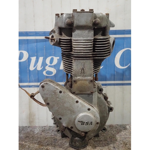 BSA Goldstar engine parts  
Engine No. ZB32GS1015