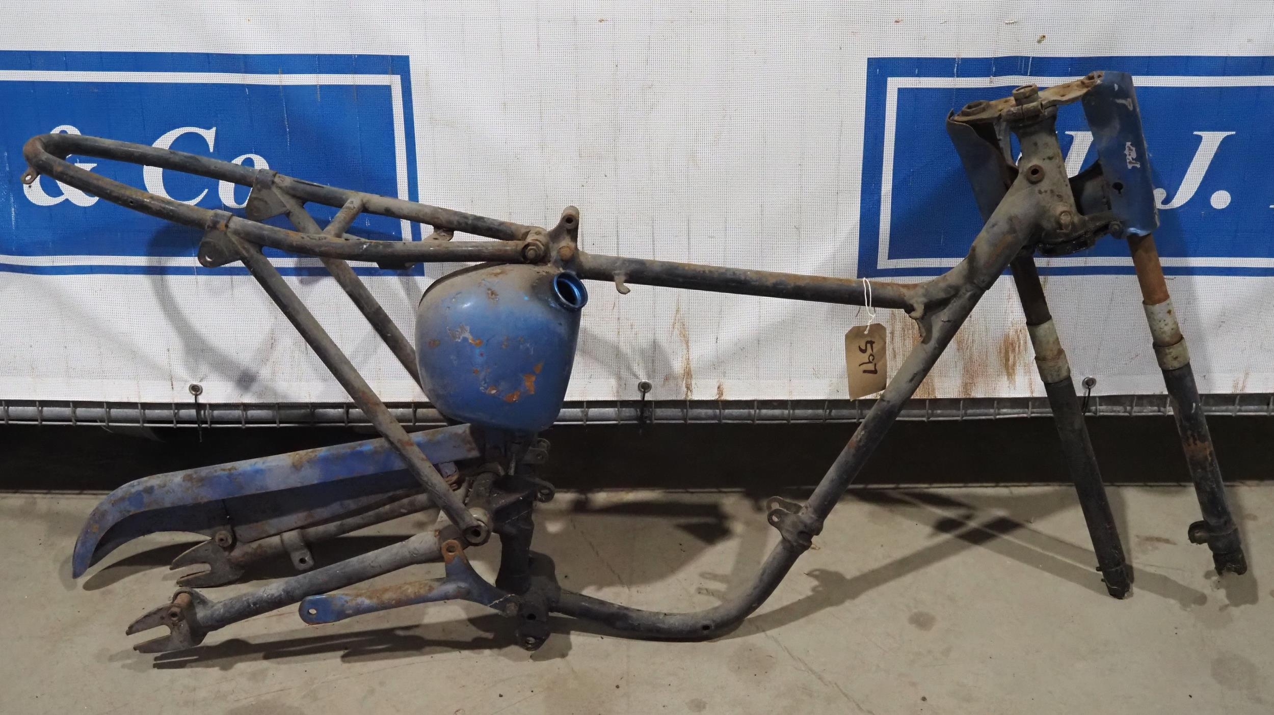 Triumph Tiger Cub frame