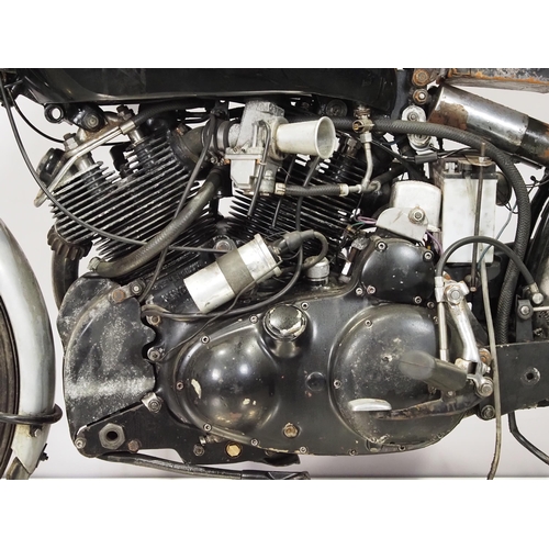 906 - Vincent Rapide/Black Shadow motorcycle. C.1957. 1000cc
Frame No. RC6934 (V5 states RC 9519BE)
Engine... 