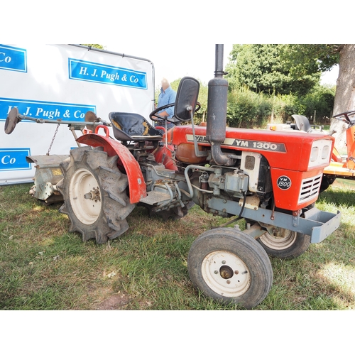 2010 - Yanmar YM1300 compact tractor and Yanmar RS900 tiller