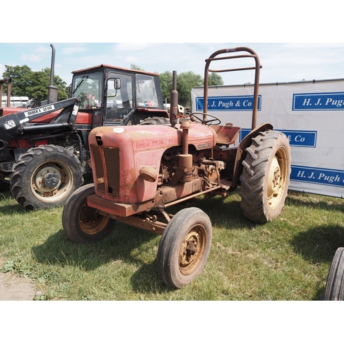 2097 - David Brown 950 2WD tractor. Runs and drives. From a deceased estate. Reg. VBX 223. Badge and V5 in ... 