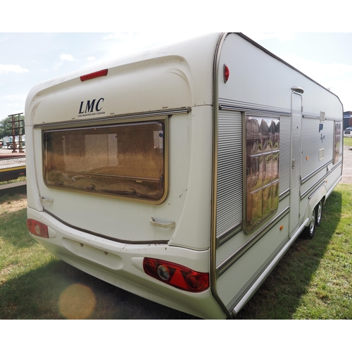 3009 - LMC Exquisite twin axle caravan, 2010. Key in office