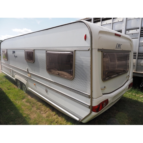 3009 - LMC Exquisite twin axle caravan, 2010. Key in office