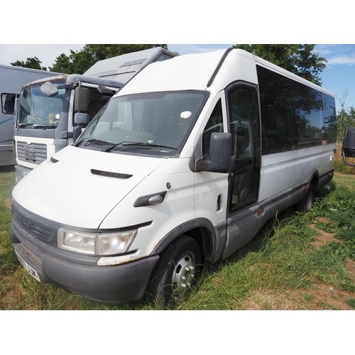 3012 - Iveco Daily 3L HPI living bus. Reg. MX57 JJK. Key in office