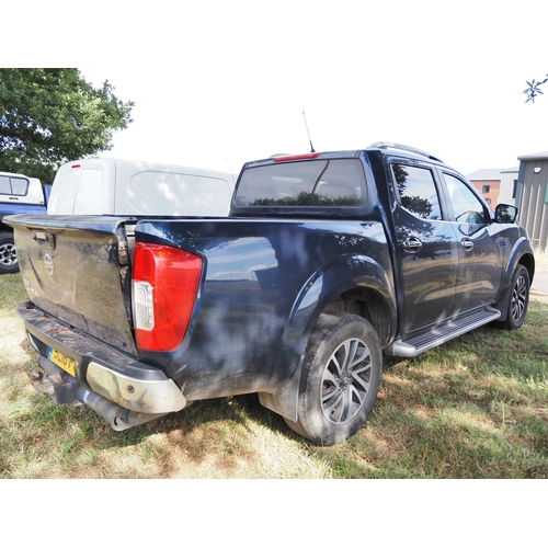3060 - Nissan Navara NP300 pickup. MOT until 1/9/25. Runs and drives. Showing 150,016 miles. Reg. SL16 PGU.... 