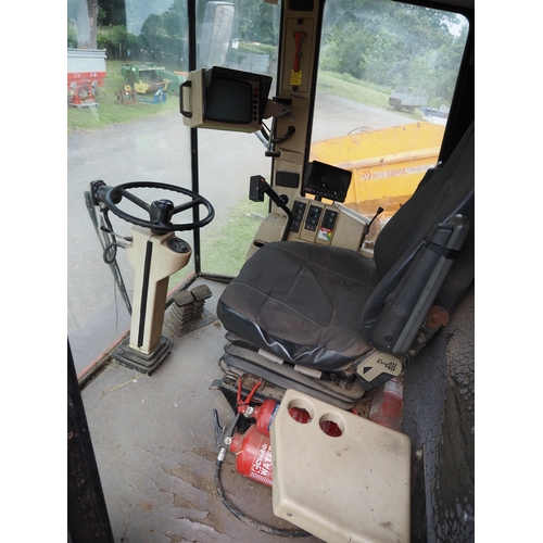 2069A - Massey Ferguson 38 combine. 20ft Header and trolley, drove to sale site. Reg. G653 TBH. V5 and key i... 