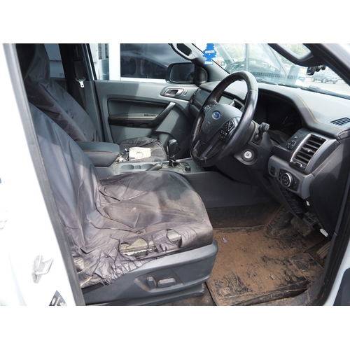 3038 - Ford Ranger Wildtrack 4x4 twin cab. 3.2L. Requires turbo. Non runner. Reg. GA54 LEW. V5 and key in o... 