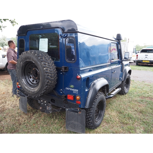 3029 - Land Rover Defender 90 TD5. MOT until  19/06/26. Showing 123,860 miles. Reg. W577 VEC. V5, docs and ... 