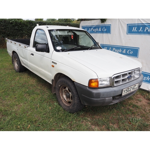 3032 - Ford Ranger pick up. MOT until 09/10/25. Declared Cat. N 12/01/2022. Showing 90,332 miles. Reg. Y562... 