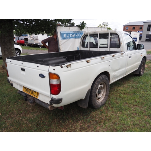 3032 - Ford Ranger pick up. MOT until 09/10/25. Declared Cat. N 12/01/2022. Showing 90,332 miles. Reg. Y562... 