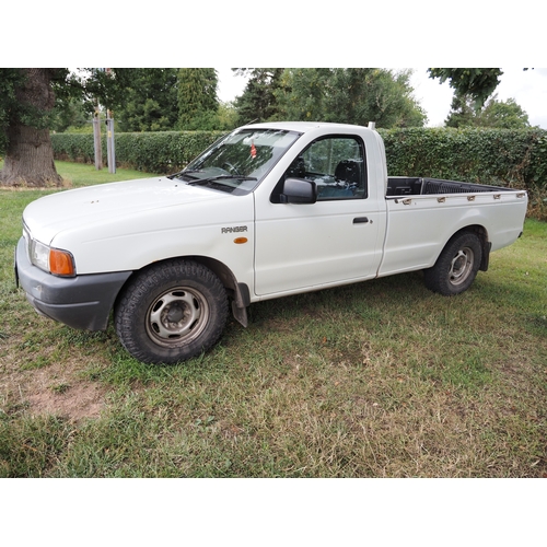 3032 - Ford Ranger pick up. MOT until 09/10/25. Declared Cat. N 12/01/2022. Showing 90,332 miles. Reg. Y562... 