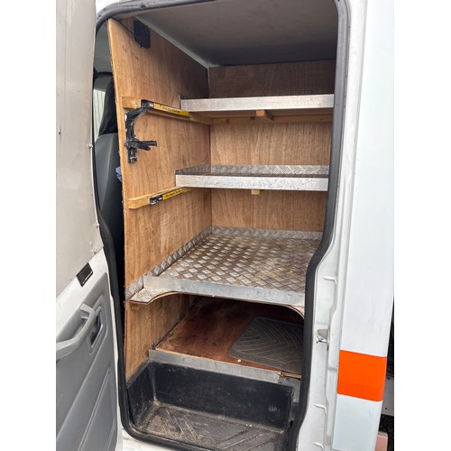 3037 - Ford Transit double cab tipper. Declared Cat. C 24/5/2012. Showing 100,612 miles. MOT until 16/01/20... 