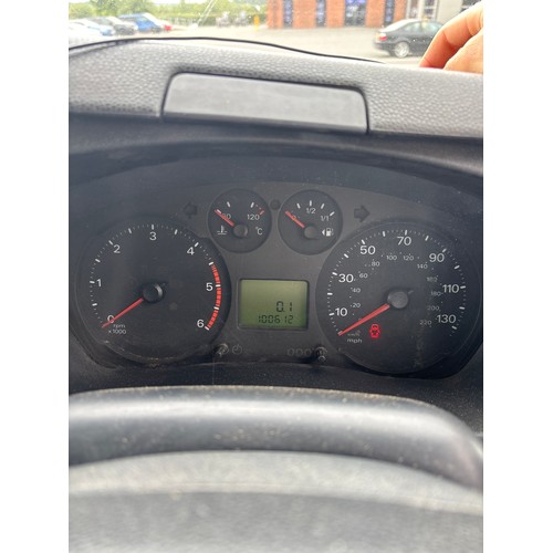 3037 - Ford Transit double cab tipper. Declared Cat. C 24/5/2012. Showing 100,612 miles. MOT until 16/01/20... 