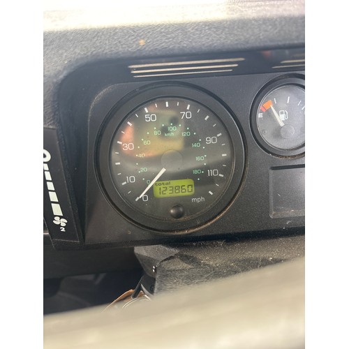 3029 - Land Rover Defender 90 TD5. MOT until  19/06/26. Showing 123,860 miles. Reg. W577 VEC. V5, docs and ... 