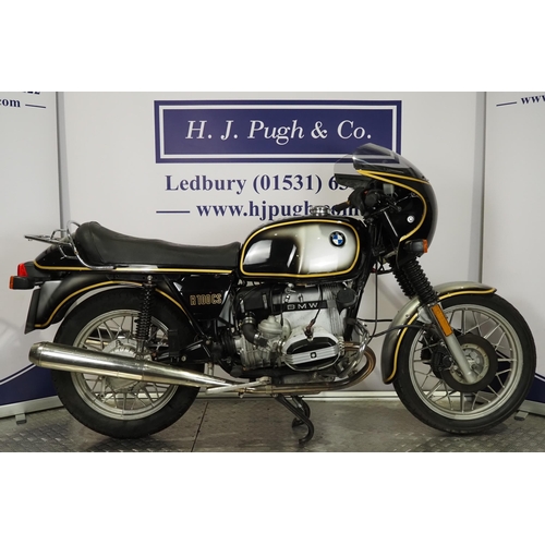 BMW R100CS motorcycle. 1981. 980cc. Runs and rides. Light ...