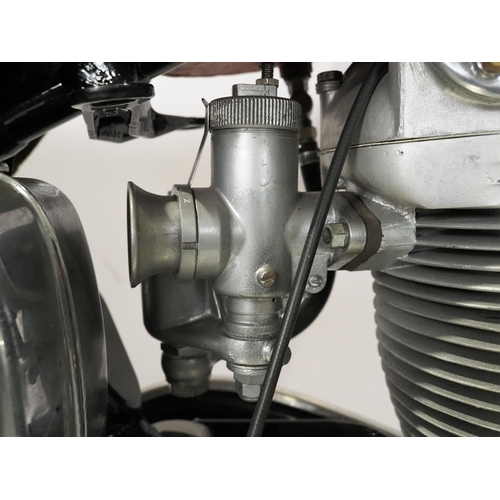 804 - Matchless 500 scrambler.
Frame No. 81119
Engine No. 54/18S 1673C
Engine turns over with compression ... 