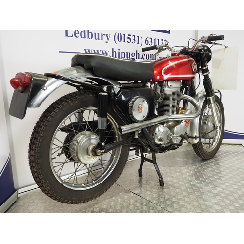 806 - Matchless G80CS motorcycle. 1965. 500
Frame No. C10895
Engine No. G80CS/4886
Engine turns over but h... 