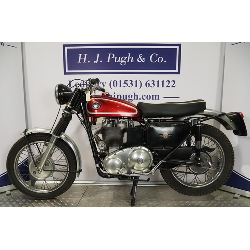806 - Matchless G80CS motorcycle. 1965. 500
Frame No. C10895
Engine No. G80CS/4886
Engine turns over but h... 