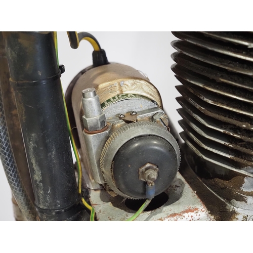 809 - AJS 350 short stroke scrambler
Frame No. A70179
Engine No. 56/16M1862C
Engine turns over with compre... 