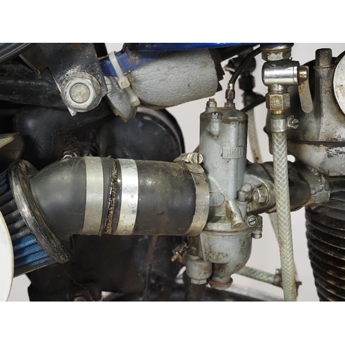 809 - AJS 350 short stroke scrambler
Frame No. A70179
Engine No. 56/16M1862C
Engine turns over with compre... 